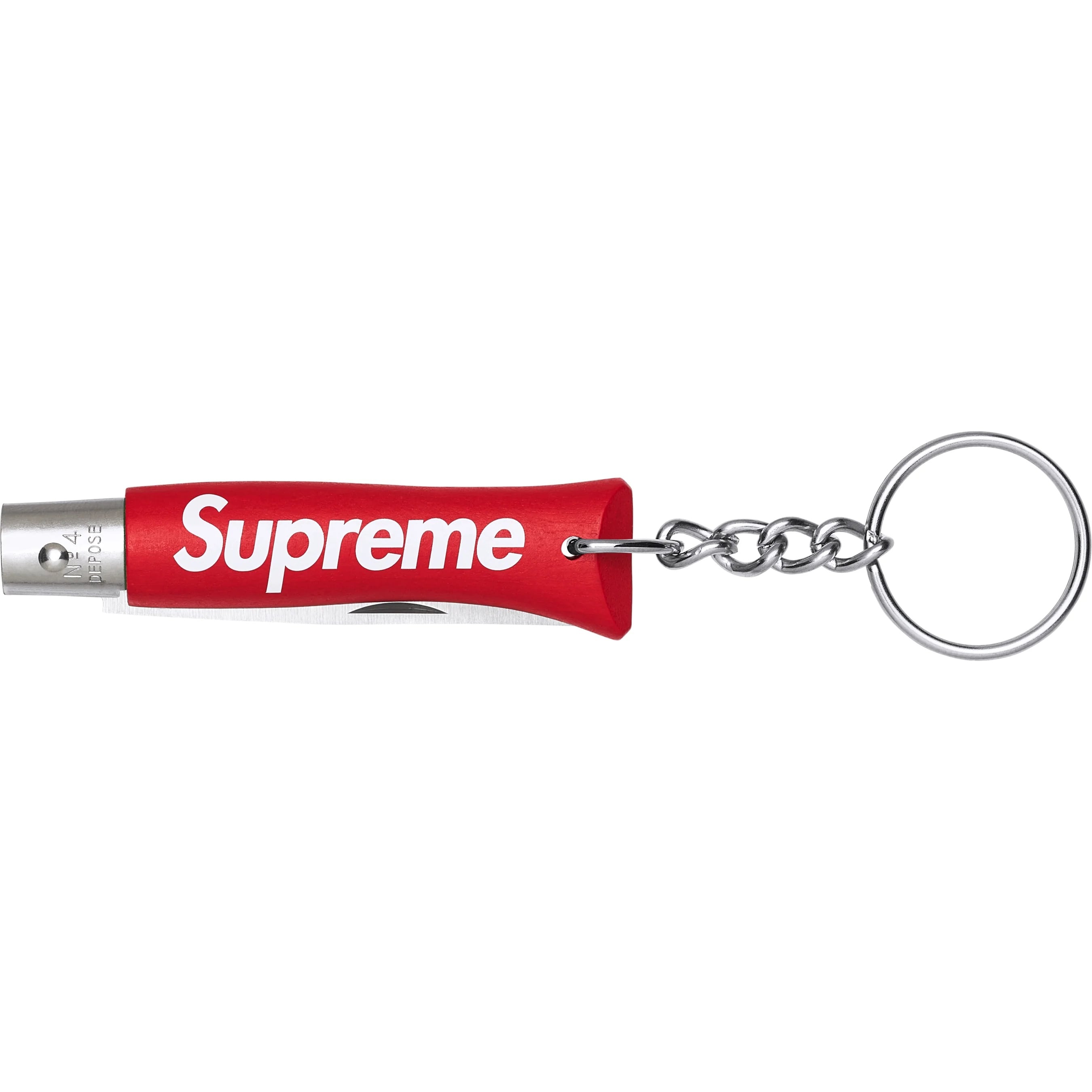 Supreme Opinel No. 4 Knife Keychain colorway 2
