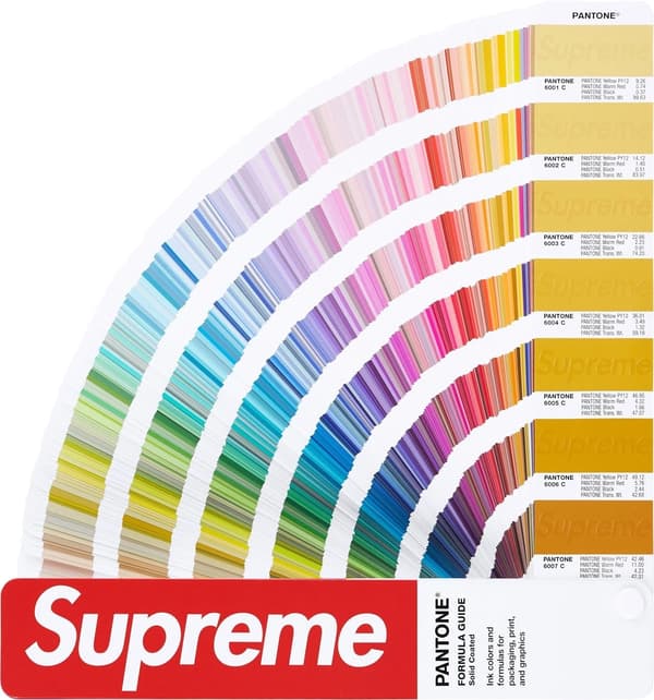 Supreme Pantone Formula Guide - Product Image