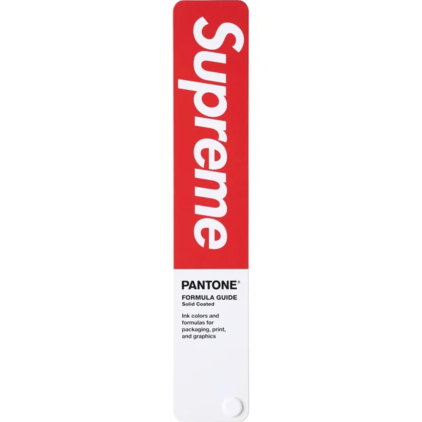 Supreme Pantone Formula Guide - White (front)