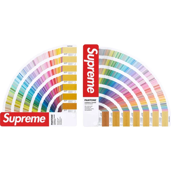 Supreme Pantone Formula Guide - White (front)