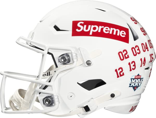 Supreme Riddell SpeedFlex Helmet - White (front)