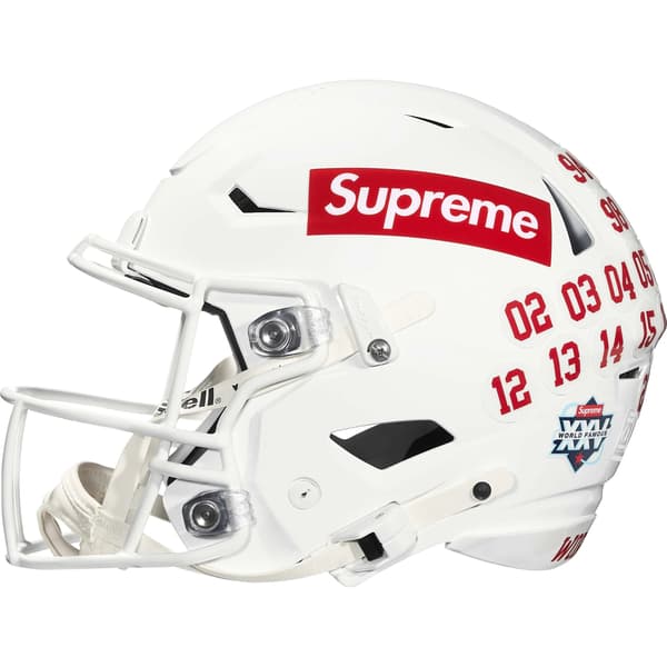 Supreme Riddell SpeedFlex Helmet - White (front)