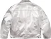 Supreme Schott Leather Clip Jacket - Silver (front)