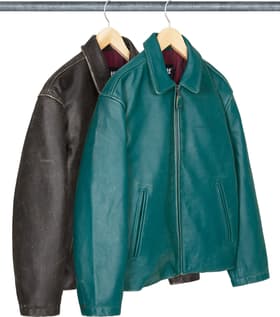 Supreme Schott Leather Racer Jacket