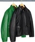 Supreme Schott Leather Racer Jacket - Product Image