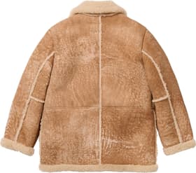 Supreme Schott Shearling Coat Tan