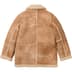 Supreme Schott Shearling Coat - Tan (front)