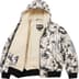 Supreme Schott Shearling Hooded Work Jacket - Snow Camo (front)