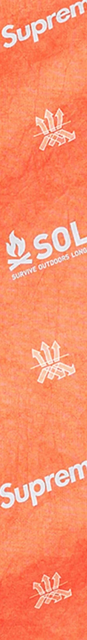 Supreme SOL Escape Insulated Blanket - Orange (front)