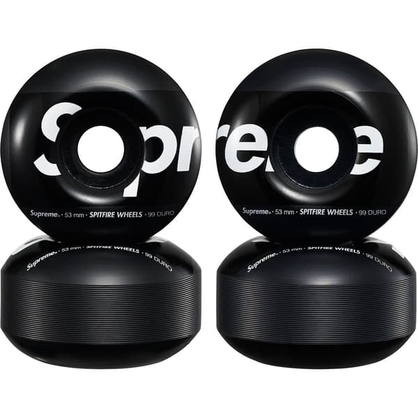 Supreme Spitfire Shop Wheels (Set of 4) - 53mm (front)
