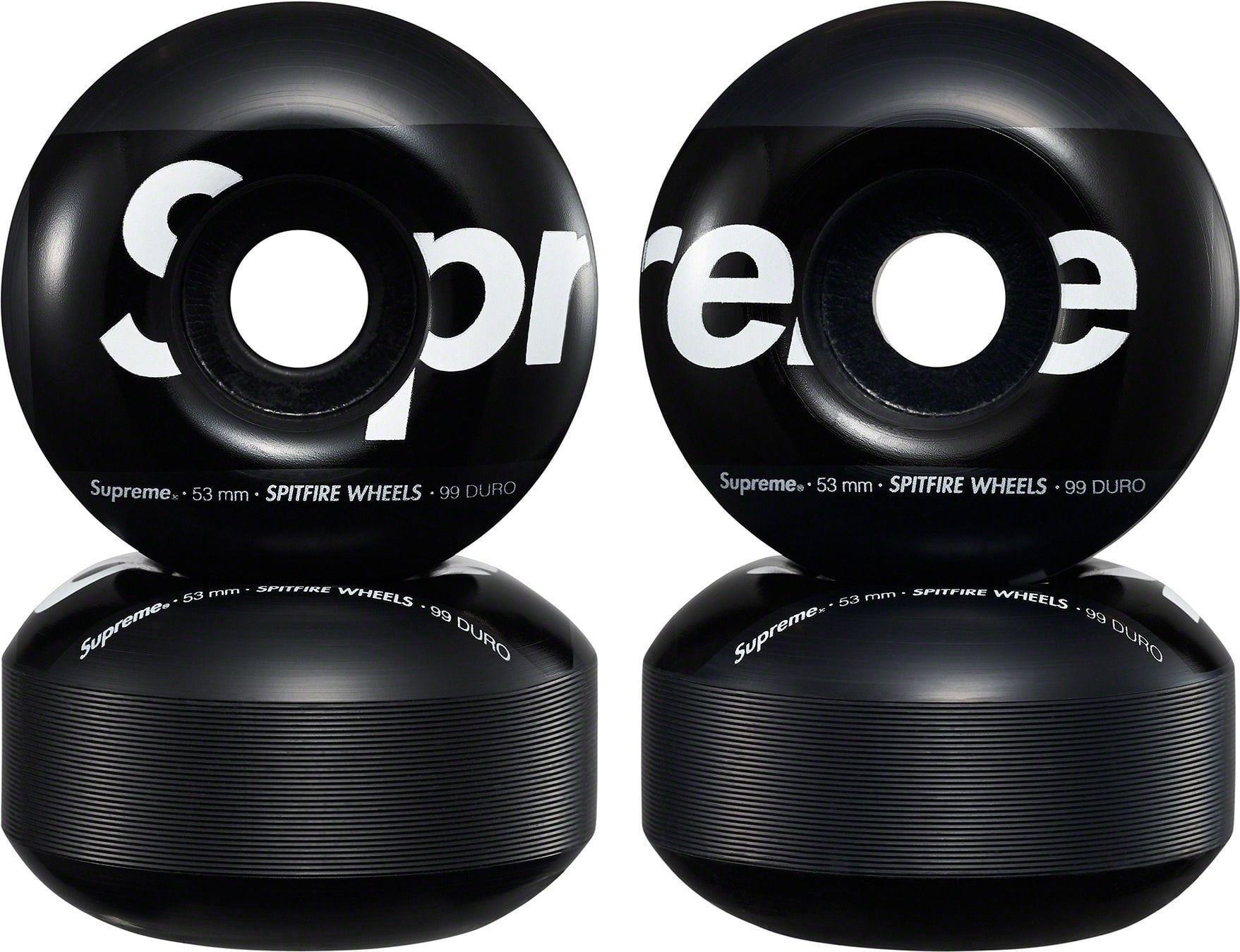 Supreme Spitfire Shop Wheels (Set of 4)