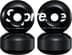Supreme Spitfire Shop Wheels (Set of 4) - Black 53mm (front)