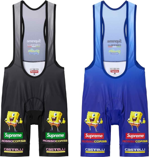 Supreme SpongeBob SquarePants Castelli Cycling Bib - Product Image