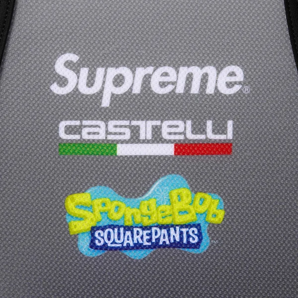 Supreme SpongeBob SquarePants Castelli Cycling Bib - Black (front)