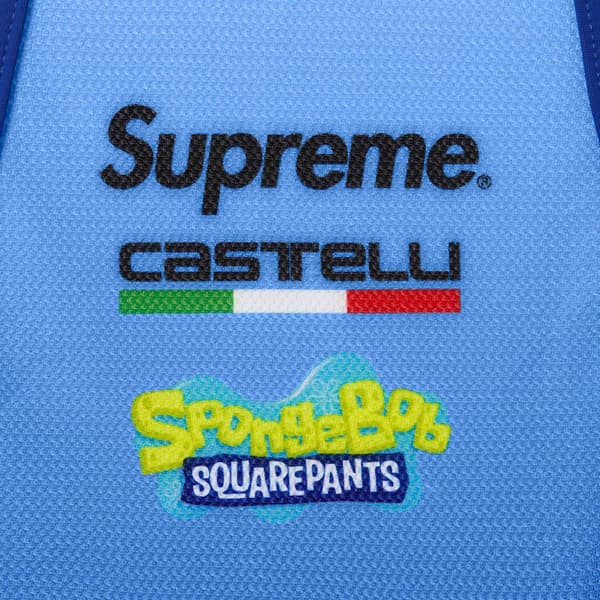 Supreme SpongeBob SquarePants Castelli Cycling Bib - Blue (front)