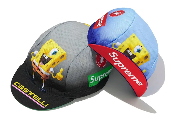Supreme SpongeBob SquarePants Castelli Cycling Cap - Product Image