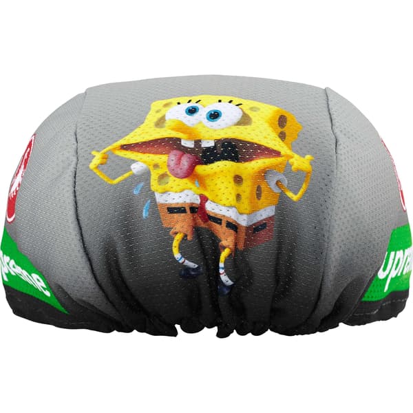 Supreme SpongeBob SquarePants Castelli Cycling Cap - Black (front)