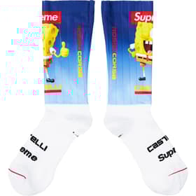 Supreme SpongeBob SquarePants Castelli Cycling Sock (1 Pack) Blue