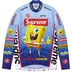 Supreme SpongeBob SquarePants Castelli L/S Cycling Jersey - Blue (front)