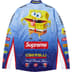 Supreme SpongeBob SquarePants Castelli L/S Cycling Jersey - Blue (front)