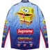 Supreme SpongeBob SquarePants Castelli L/S Cycling Jersey - Blue (front)