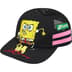 Supreme SpongeBob SquarePants Jeff Hamilton Mesh Back 6-Panel - Black (front)