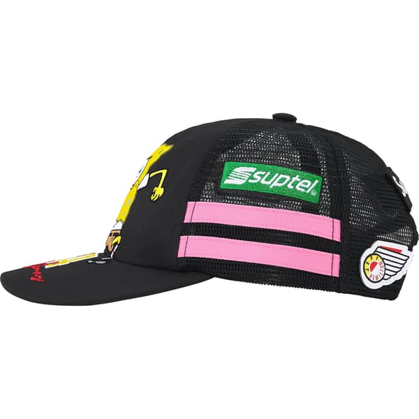 Supreme SpongeBob SquarePants Jeff Hamilton Mesh Back 6-Panel - Black (front)