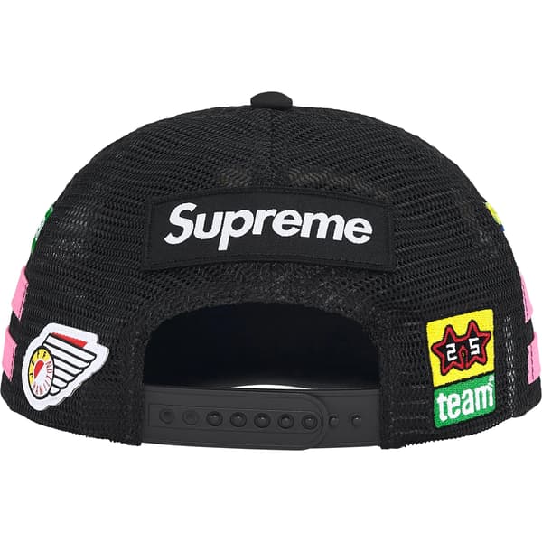 Supreme SpongeBob SquarePants Jeff Hamilton Mesh Back 6-Panel - Black (front)