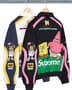 Supreme SpongeBob SquarePants Jeff Hamilton Racing Jacket - Group Shots (front)