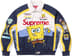 Supreme SpongeBob SquarePants Jeff Hamilton Racing Jacket - White (front)