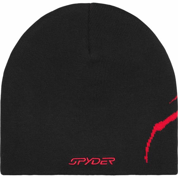 Supreme Spyder Beanie - Black (front)
