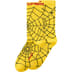 Supreme Spyder Crew Socks (1 Pack) - Yellow (front)