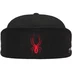 Supreme Spyder Earflap New Era - Black (front)