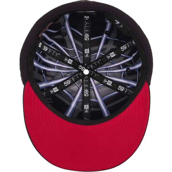 Supreme Spyder Earflap New Era - Black (front)