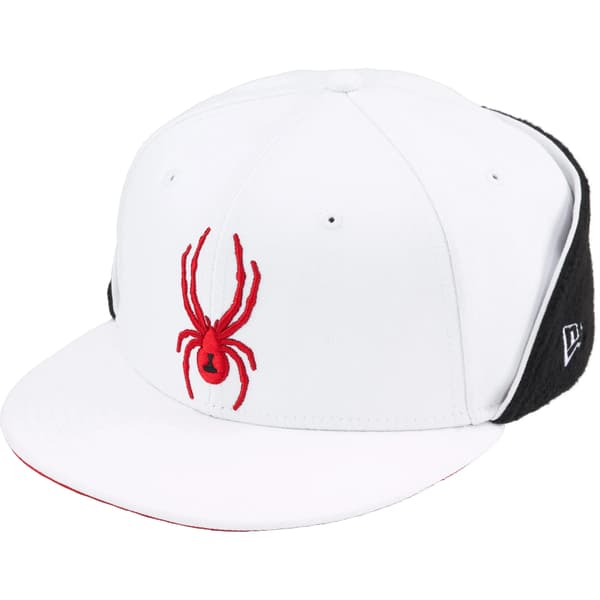 Supreme Spyder Earflap New Era - White (front)