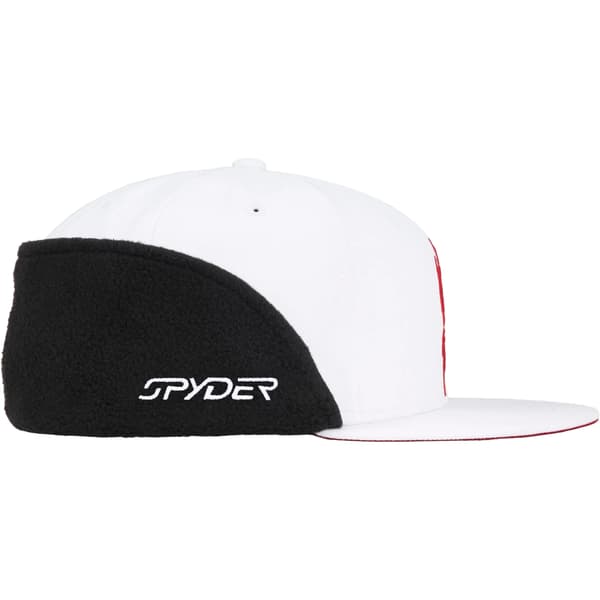 Supreme Spyder Earflap New Era - White (front)