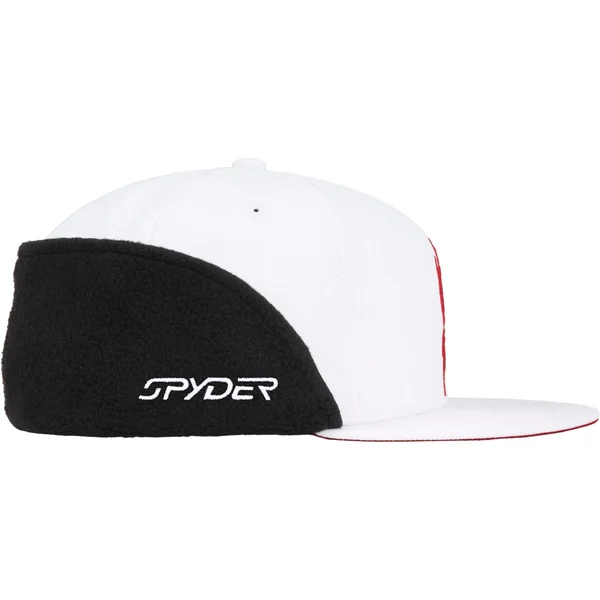 Supreme Spyder Earflap New Era - White (front)