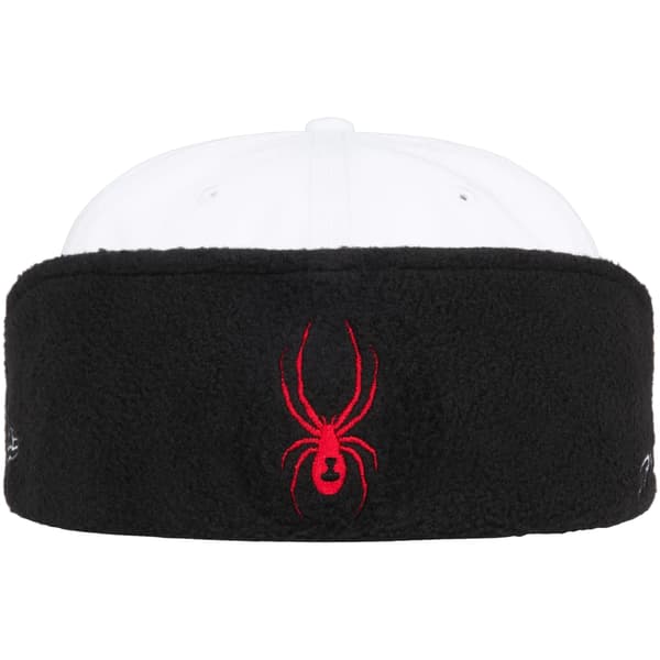 Supreme Spyder Earflap New Era - White (front)