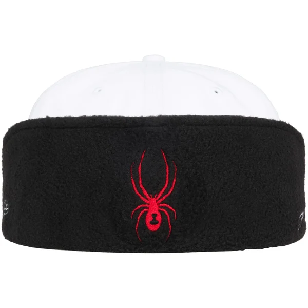 Supreme Spyder Earflap New Era - White (front)