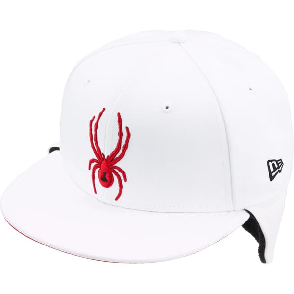 Supreme Spyder Earflap New Era - White (front)
