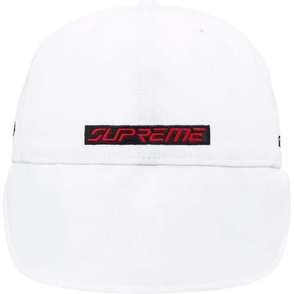 Supreme Spyder Earflap New Era - White (front)