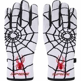 Supreme Spyder Gloves White