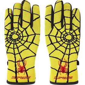 Supreme Spyder Gloves Yellow