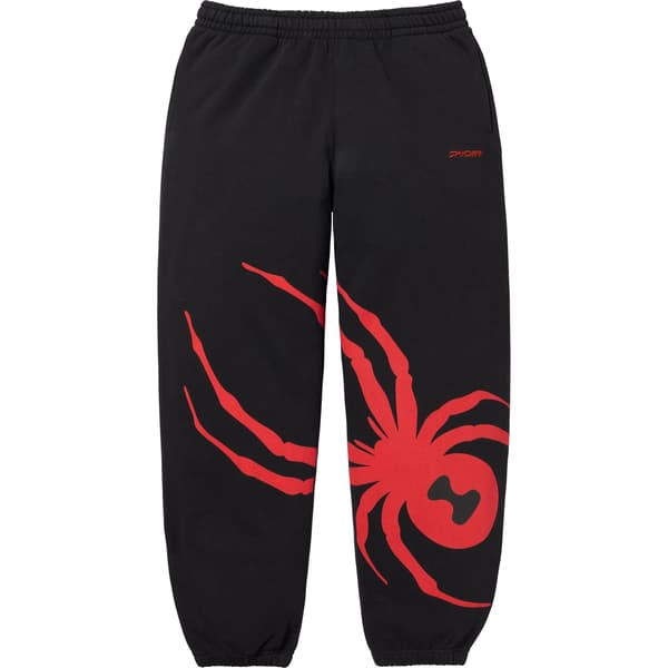 Supreme Spyder Sweatpant - Black (front)
