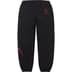Supreme Spyder Sweatpant - Black (front)