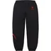 Supreme Spyder Sweatpant - Black (front)