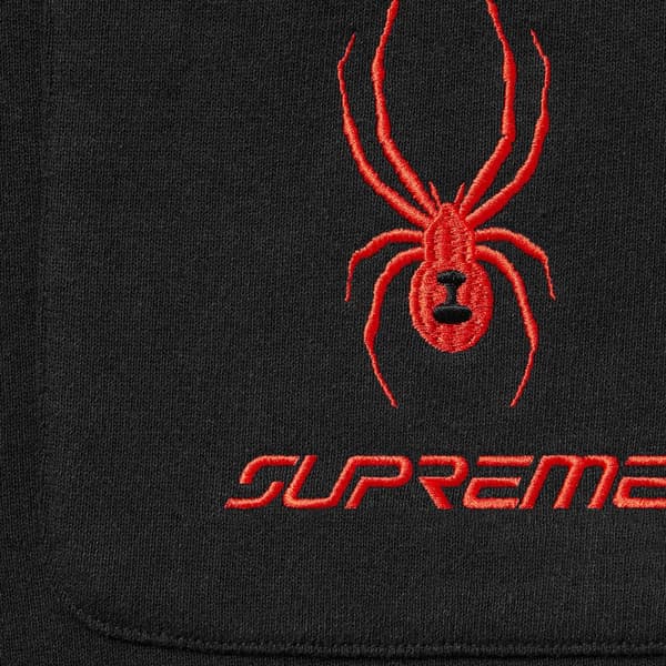 Supreme Spyder Sweatpant - Black (front)