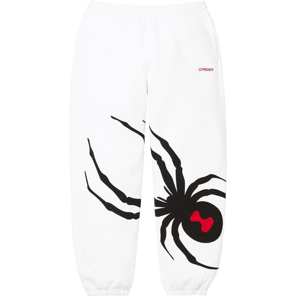 Supreme Spyder Sweatpant - White (front)