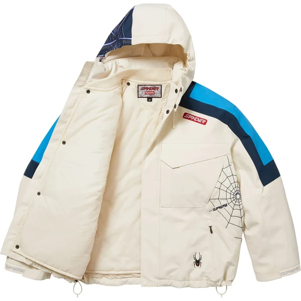 Supreme Spyder Technical Jacket - Stone (front)