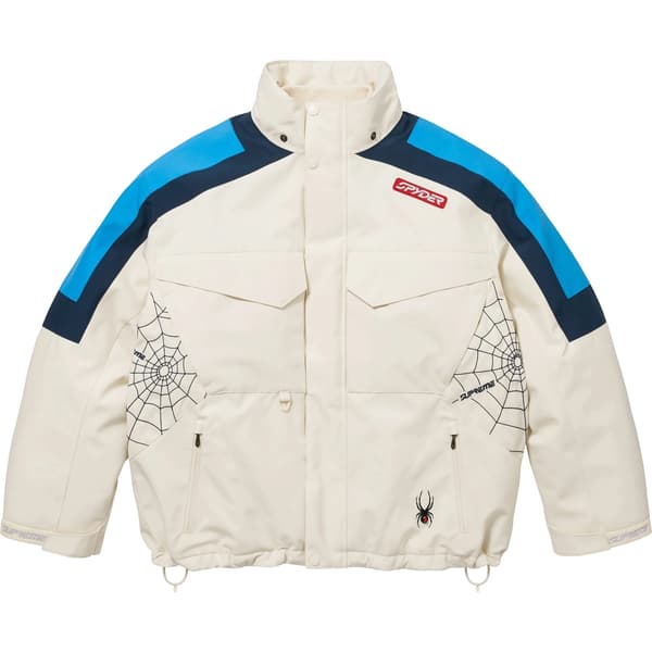 Supreme Spyder Technical Jacket - Stone (front)